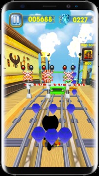 Subway Hello Bendy Neighbor Jungle Machine Run 3D游戲截圖3