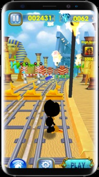Subway Hello Bendy Neighbor Jungle Machine Run 3D游戲截圖2