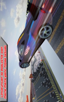 超級(jí)英雄車賽特技司機(jī)游戲截圖2