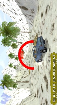 Offroad Snow Jeep Driving 4x4 Mountain Drive游戲截圖5
