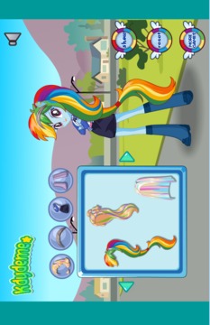 My Little Pony Makeup - Rainbow Runners游戲截圖2