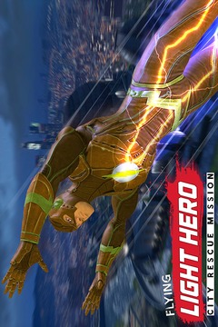 Flying Light Hero City Rescue Missions游戲截圖4