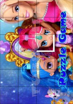 Princess Shimmer Wallpaper Puzzle Games游戲截圖2