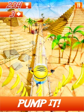 Super Minion Banana Adventure rush:subway surfing游戲截圖4