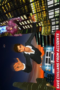 Flying Light Hero City Rescue Missions游戲截圖1