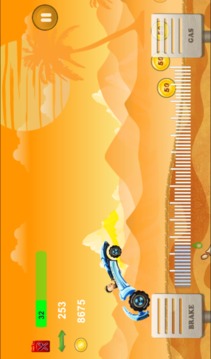 Upin Supercar Hill Climb游戲截圖3