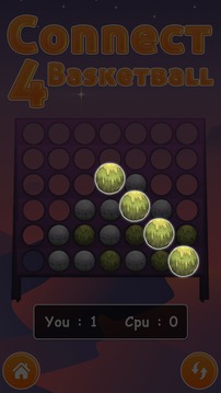 Connect Four Basketball游戲截圖1