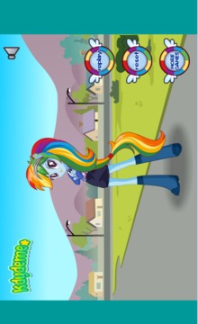 My Little Pony Makeup - Rainbow Runners游戲截圖1