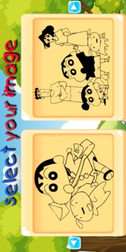 Shin Chan Coloring book - Coloring Shin Chan游戲截圖2
