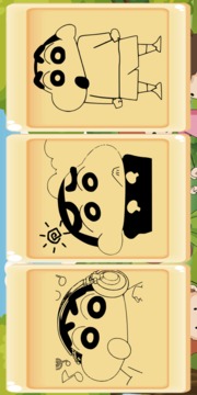 Shin Chan Coloring book - Coloring Shin Chan游戲截圖3