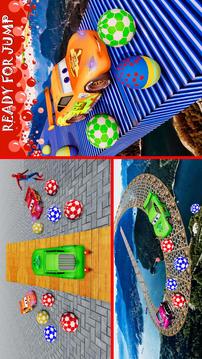 Superheroes McQueen Car Jumping:Top Speed Racing游戲截圖1