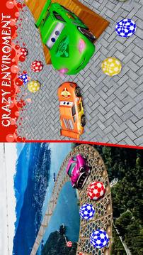 Superheroes McQueen Car Jumping:Top Speed Racing游戲截圖2