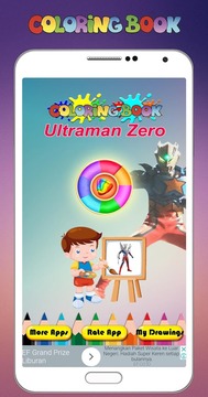 New Coloring Book of Ultra Zero游戲截圖5