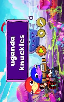 ugandan knuckles runner & Sonic super Run boom游戲截圖3