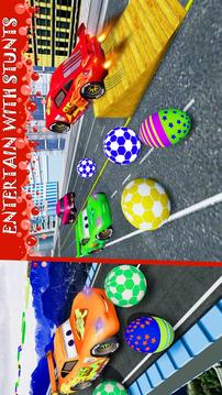 Superheroes McQueen Car Jumping:Top Speed Racing游戲截圖3