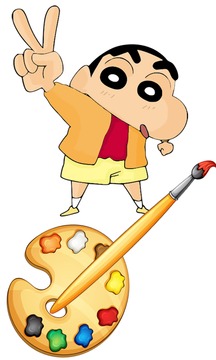 Shin Chan Coloring book - Coloring Shin Chan游戲截圖5