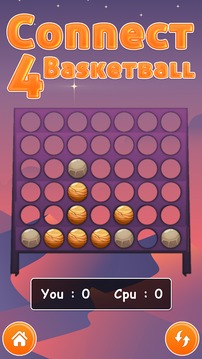 Connect Four Basketball游戲截圖2