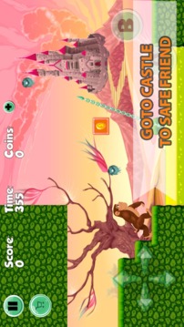 Super Monkey Jump Jungle Adventure游戲截圖2