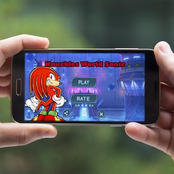 Knuckles World Sonic游戲截圖2