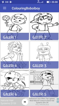 Colouring Book Boboiboy游戲截圖4