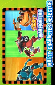 War Tobot Fighting游戲截圖3