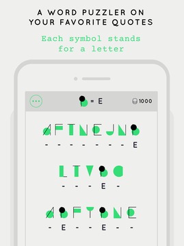 Quote Codes - 經(jīng)典句子大解密游戲截圖5