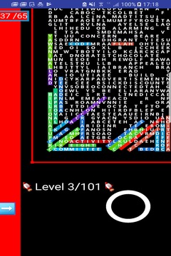 Spacey Word Search游戲截圖1