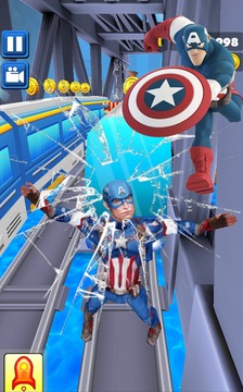 Avengers Run: Spiderman, Ironman Game游戲截圖4