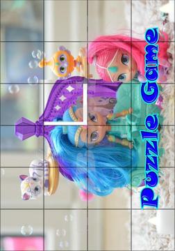 Princess Shimmer Wallpaper Puzzle Games游戲截圖1