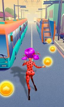 Ladybug Adventure Runner游戲截圖3