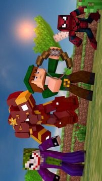 Super Heroes Addon 2018 for MCPE游戲截圖1