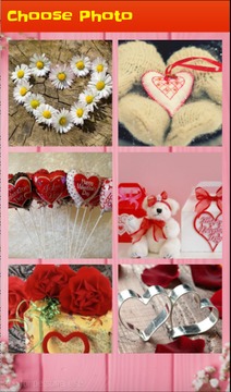 Valentine Romantic Picture Puzzle - Love Game游戲截圖2