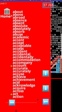 Spacey Word Search游戲截圖3