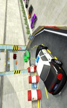 US Police Multi Level Car Parking游戲截圖5