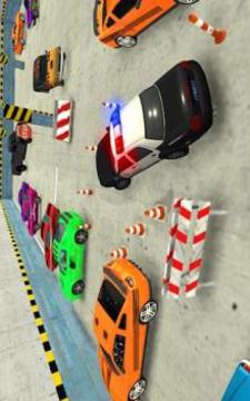 US Police Multi Level Car Parking游戲截圖4