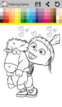 Coloring Book Minion游戲截圖1