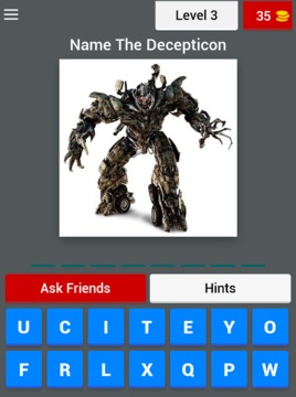 Name The Transformer游戲截圖3