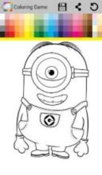 Coloring Book Minion游戲截圖5