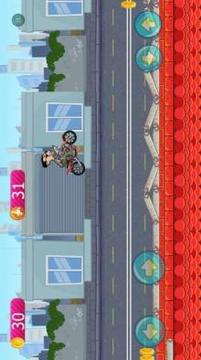 Hill Mr.Pean Moto Racing游戲截圖1
