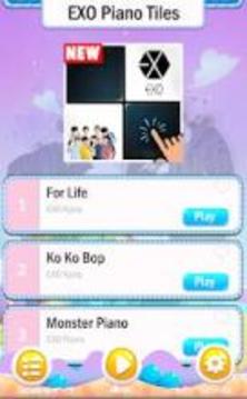 EXO KPOP Piano Magic Tiles游戲截圖3