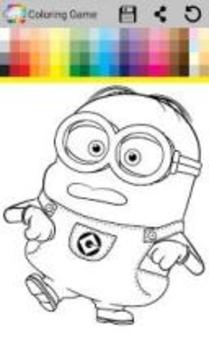 Coloring Book Minion游戲截圖4
