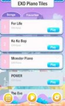 EXO KPOP Piano Magic Tiles游戲截圖2
