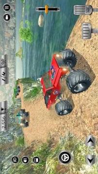 Offroad 3D Monster Truck Driving Adventure 2018游戲截圖1