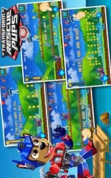 Super Paw Transform Rescue Pups游戲截圖1