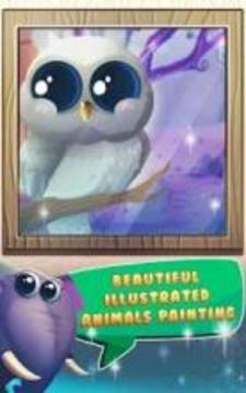 Cute Animal Jigsaw Puzzle Game for Kids游戲截圖1