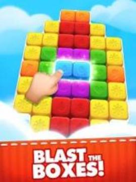 Candy Blast - Toon Box Crush Block Cubes Pop Toy游戲截圖5