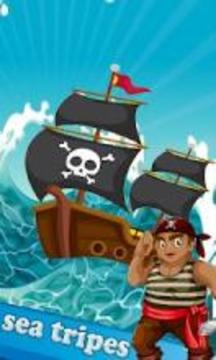 Pirate Treasure Jewel Classic-match 3游戲截圖2