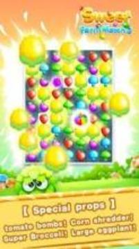 Sweet Farm Match 3:King of Corn游戲截圖1