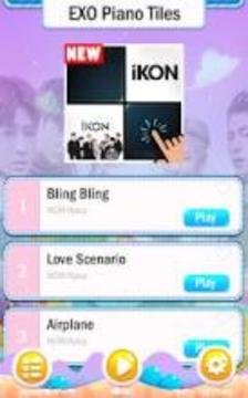 KPOP iKON Piano Game游戲截圖3