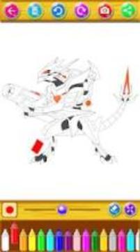 Coloring Zoid Robot游戲截圖4